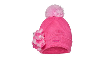 Sprayground Pink Lil Bear Puff Beanie Multicolor