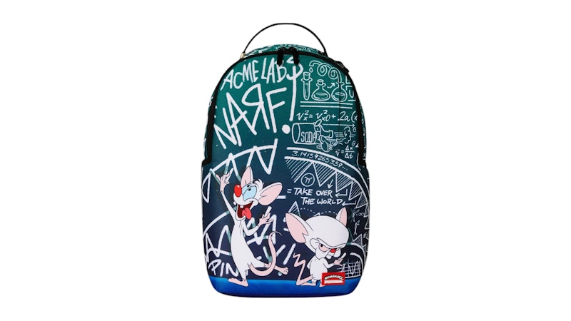Sprayground Pinky And The Brain Takin Over The World DLXR Backpack Multicolor