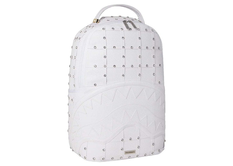 Sprayground Precious Check DLXSV Backpack White/Black