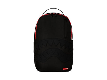 Sprayground Printed Zipper Shark DLXR Backpack Black
