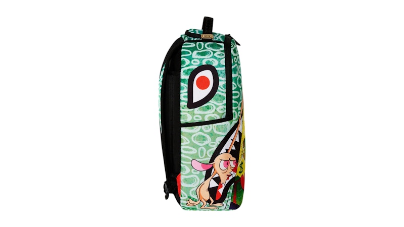 Sprayground Ren & Stimpy Hidden Gold Mine DLXR Backpack Multicolor