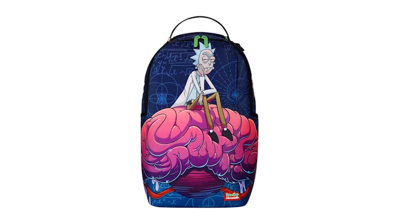Sprayground Rick And Morty Brain Shark DLXR Backpack Multicolor