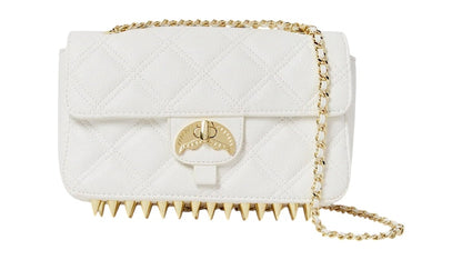 Sprayground Riviera Le Blanc Gold Chain Shark Handbag Multicolor