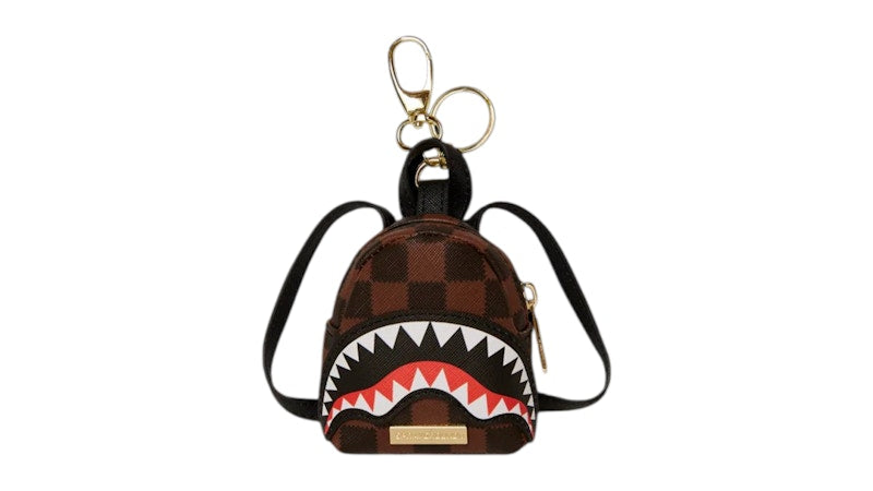 Sprayground Sawtooth Sharks In Paris Backpack Keychain Multicolor