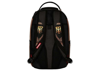 Sprayground Scarface Stairs Tony Montana Backpack Black/Gold