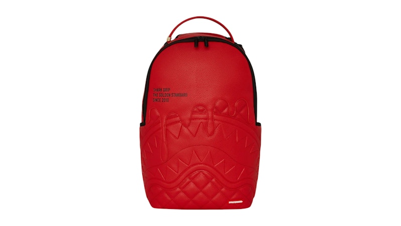 Sprayground Shark Central Embossed Drip DLXSV Backpack Multicolor