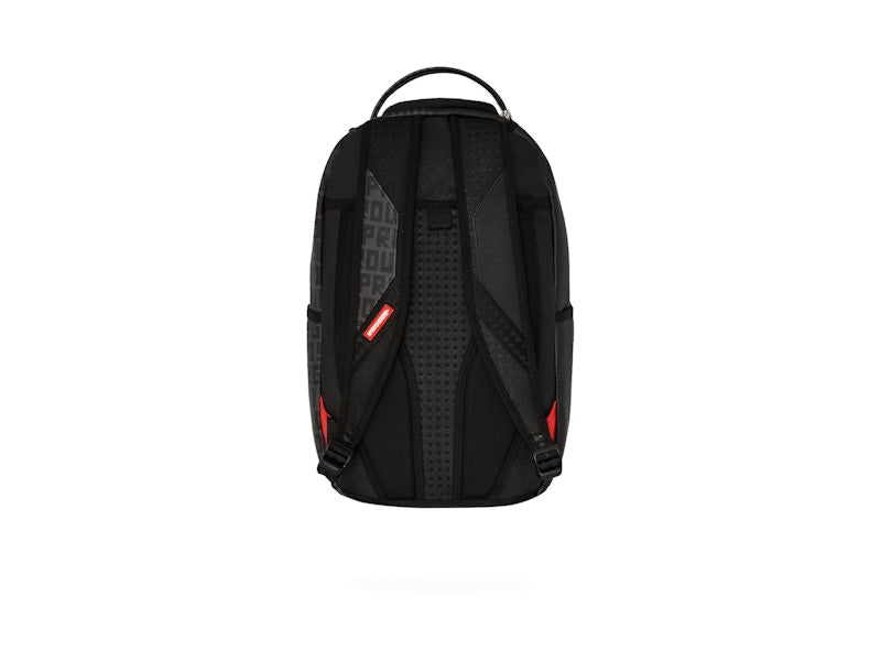 Sprayground Shark Central Split Infinity DLXSV Backpack Black/Red