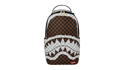 Sprayground Shark Legacy Backpack Brown/White
