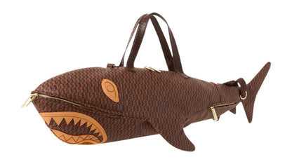 Sprayground Sharkfinity Shark Shape Duffle Multicolor