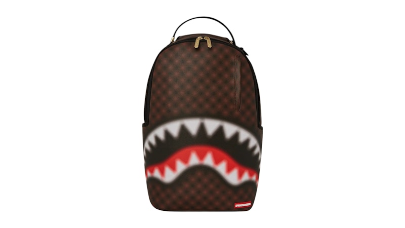 Sprayground Sharks In Paris Blur Effect Backpack Multicolor