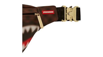 Sprayground Sharks In Paris Blur Effect Savvy Crossbody Multicolor