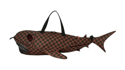 Sprayground Sharks In Paris Clear For Takeoff Shark Medium Duffle Multicolor