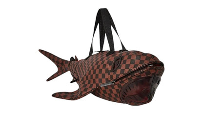 Sprayground Sharks In Paris Clear For Takeoff Shark Medium Duffle Multicolor