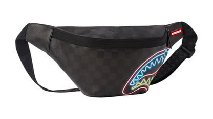 Sprayground Sharks In Paris Glow Savvy Crossbody Multicolor
