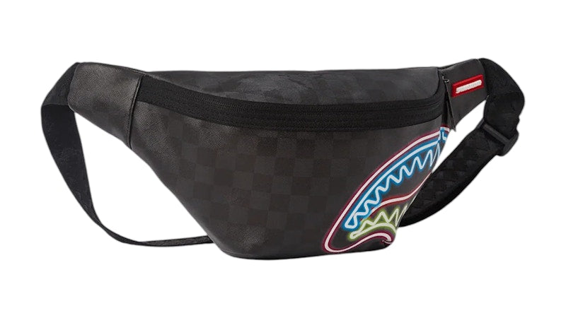 Sprayground Sharks In Paris Glow Savvy Crossbody Multicolor
