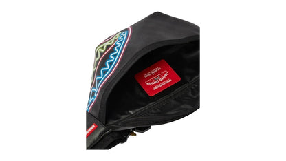 Sprayground Sharks In Paris Glow Savvy Crossbody Multicolor
