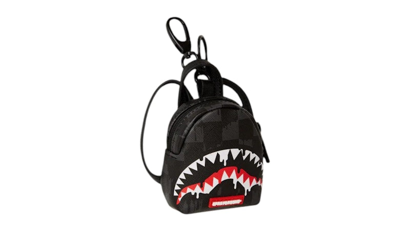 Sprayground Sharks In Paris Thunderdrip Backpack Keychain Multicolor