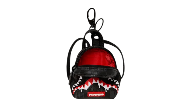 Sprayground Sharks In Paris Thunderdrip Backpack Keychain Multicolor
