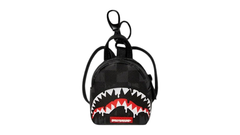 Sprayground Sharks In Paris Thunderdrip Backpack Keychain Multicolor
