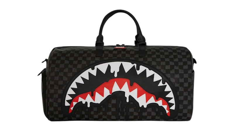 Sprayground Sharks In Paris Thunderdrip Duffle Black