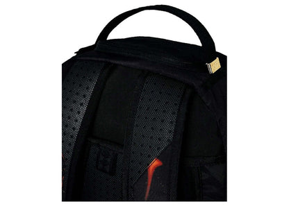 Sprayground Skull Destroyer (DLXSR) Backpack Black/Red-Orange