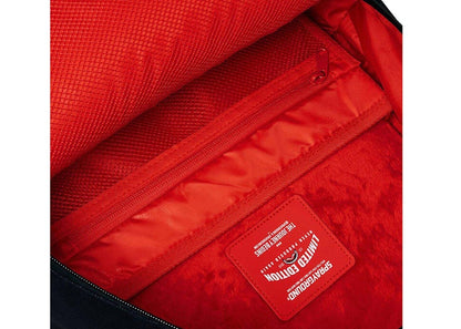 Sprayground Skull Destroyer (DLXSR) Backpack Black/Red-Orange