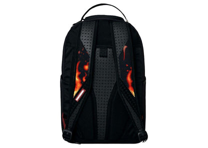 Sprayground Skull Destroyer (DLXSR) Backpack Black/Red-Orange