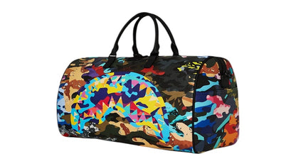 Sprayground Sliced And Diced Camo Duffle Multicolor