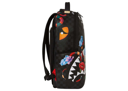 Sprayground Snake On A Bag Jardin D'Eden Backpack Black/Red