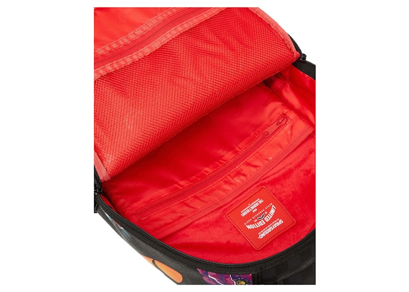 Sprayground Snake On A Bag Jardin D'Eden Backpack Black/Red