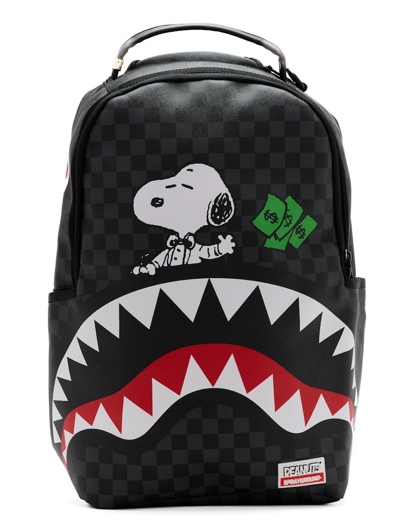 Sprayground Snoopy Shark Rich Backpack Multicolor