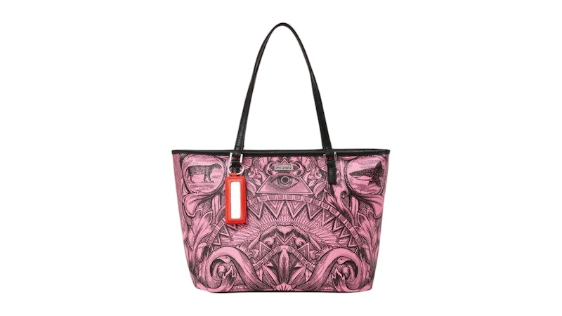 Sprayground Society Of Sharks Tote Multicolor