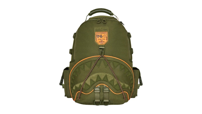 Sprayground Special Ops Shark Squad Backpack Green