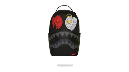 Sprayground Split Saint Velcro Removable 6 Eyes Shark Backpack Multicolor