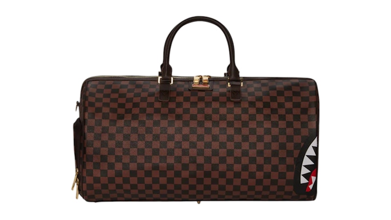 Sprayground Split The Check Duffle Multicolor