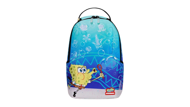 Sprayground Spongebob Blowing Bubbles DLXR Mini Backpack Multicolor