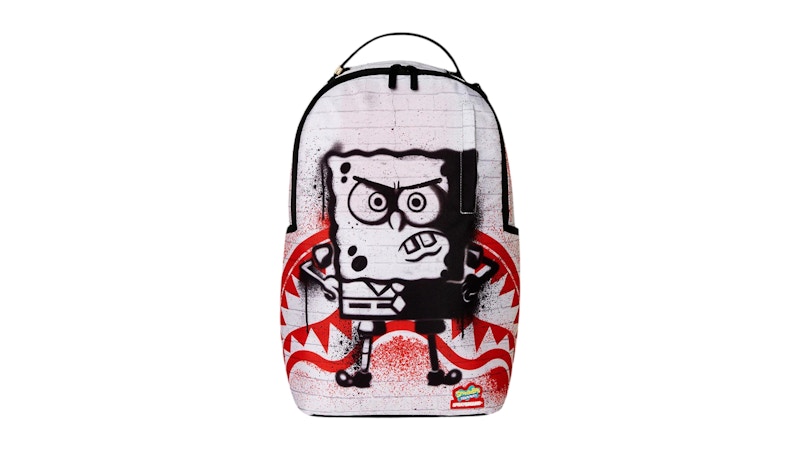 Sprayground Spongebob Stencil Wall DLXR Backpack Multicolor
