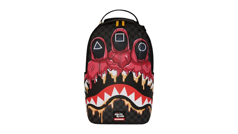 Sprayground Squid Game Collab Henchmen Backpack Multicolor
