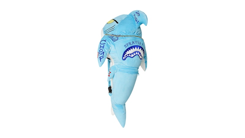 Sprayground Stuffed Savage Hoody Shark Backpack Multicolor