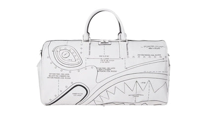 Sprayground Technical Cut & Shark Duffle Multicolor