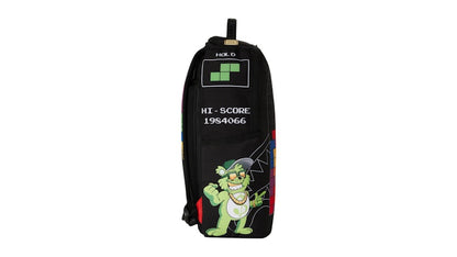 Sprayground Tetris With Diablo And Money Bear Backpack Multicolor