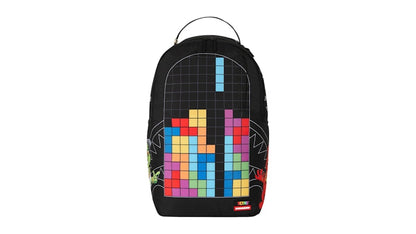 Sprayground Tetris With Diablo And Money Bear Backpack Multicolor