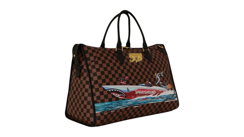 Sprayground The 305 Speedboat Getaway Pyramid Duffle Multicolor