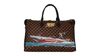 Sprayground The 305 Speedboat Getaway Pyramid Duffle Multicolor