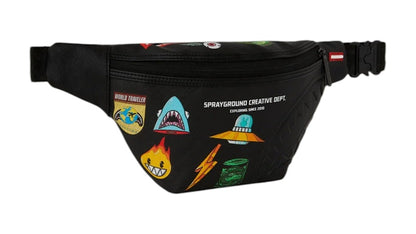 Sprayground The Journey Begins Savvy Crossbody Multicolor