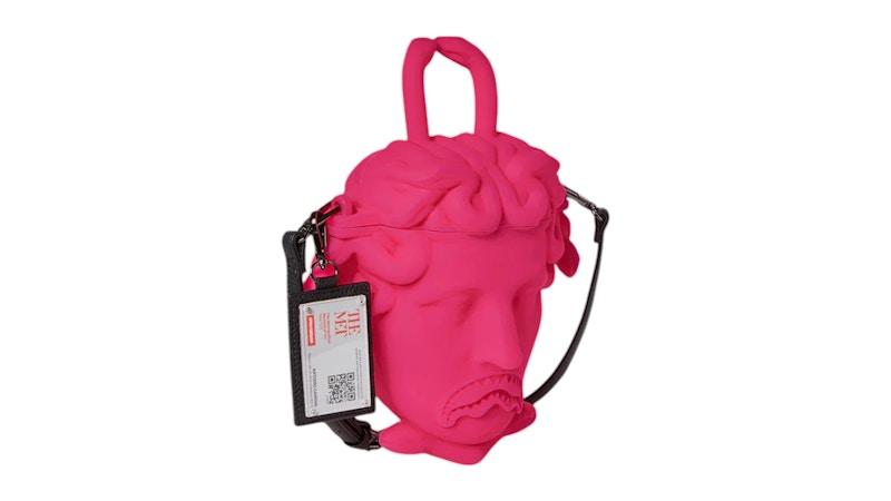 Sprayground The Met Canova Medusa Handbag Pink