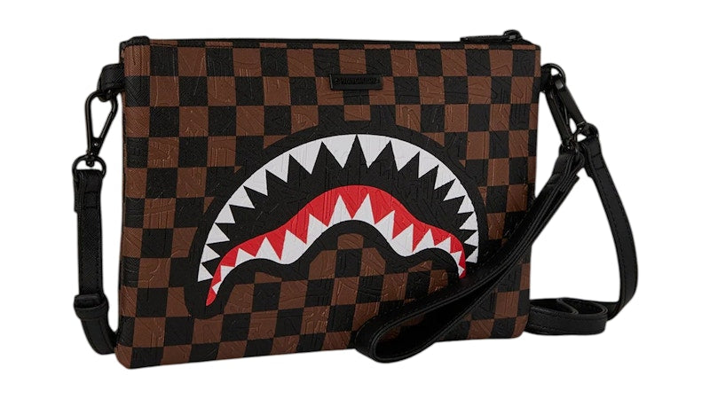 Sprayground The Private Jet Shark Club Crossover Clutch Bag Multicolor