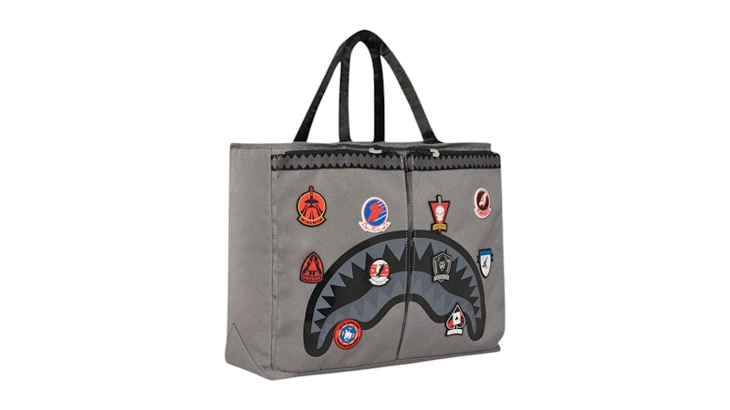 Sprayground Top Gun Flight Crew Official Collab Pilot Tote Multicolor