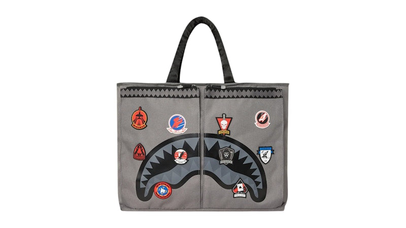Sprayground Top Gun Flight Crew Official Collab Pilot Tote Multicolor
