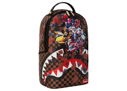 Sprayground Transformers Protect The Planet (DLXV) Backpack Brown